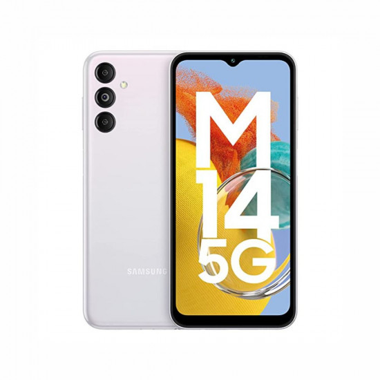 Samsung Galaxy M14 5G (ICY Silver, 4GB, 128GB Storage)
