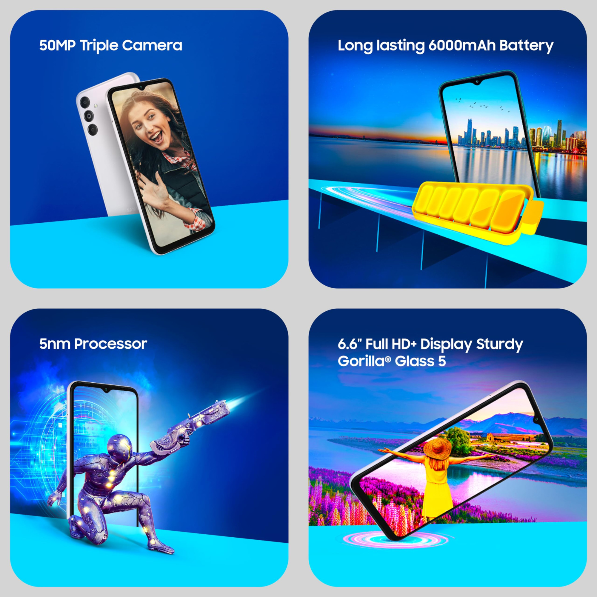 Samsung Galaxy M14 5G Smoky Teal4GB128GB Storage