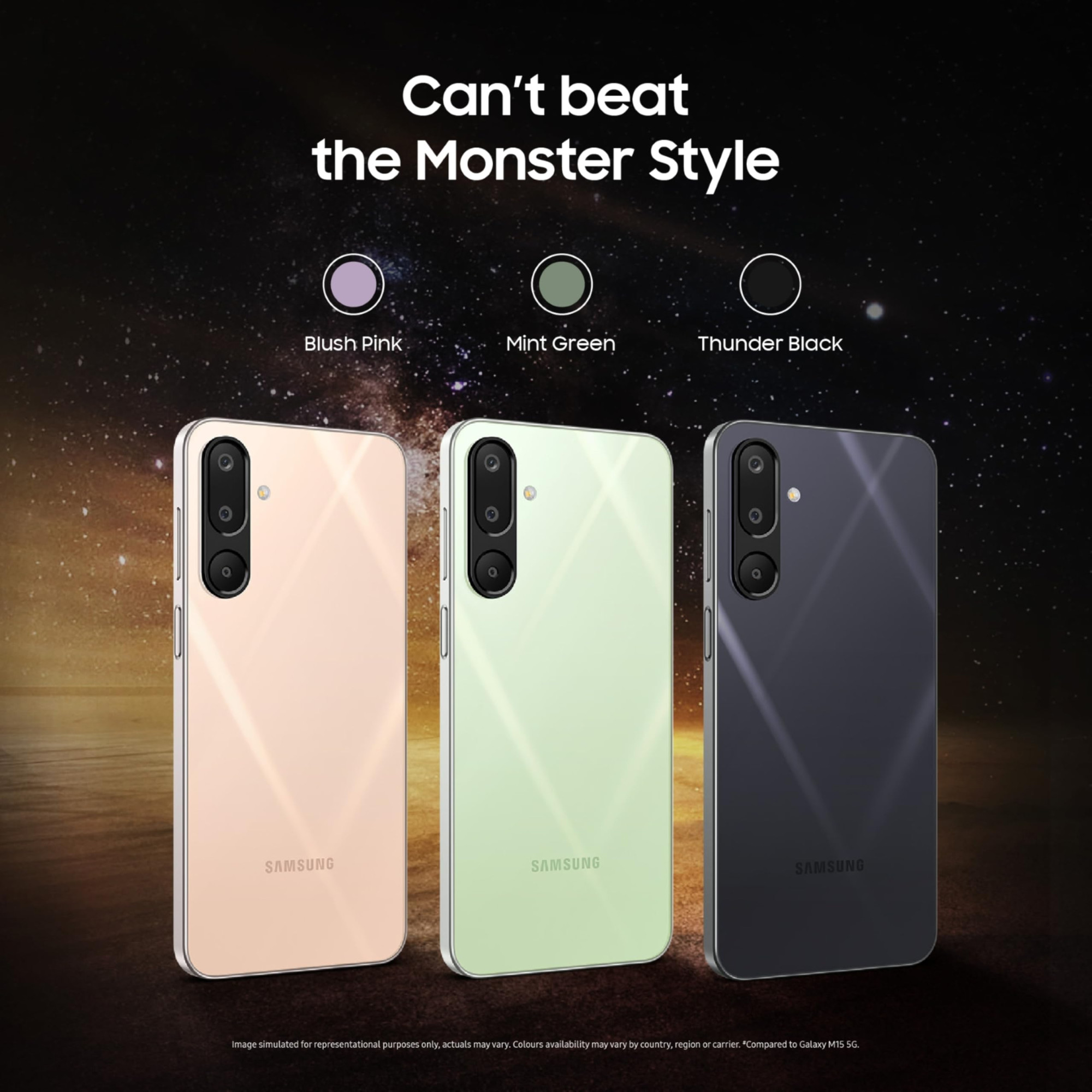Samsung Galaxy M16 5G Thunder Black 4GB RAM 128 GB Storage  MediaTek Dimensity 6300  AnTuTu Score 422K  Super Amoled Display  25W Fast Charging  6 Gen of OS Upgrades  Without Charger