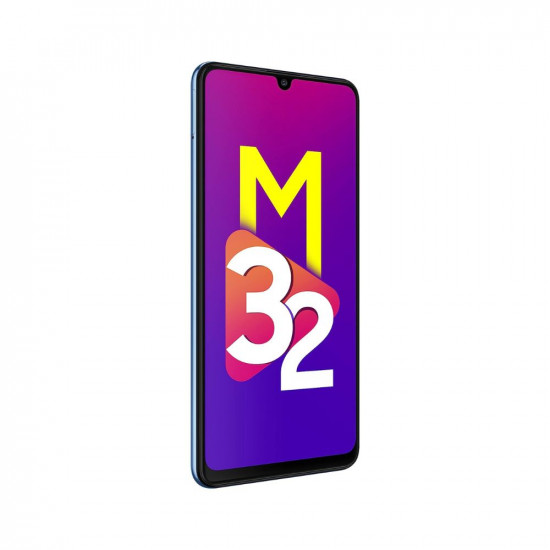 Samsung Galaxy M32 (Light Blue, 4GB RAM, 64GB | FHD+ sAMOLED 90Hz Display | 6000mAh Battery | 64MP Quad Camera