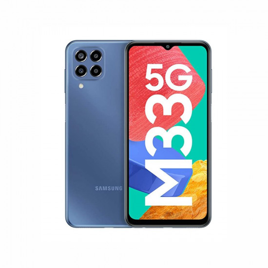 Samsung Galaxy M33 5G (Deep Ocean Blue, 8GB, 128GB Storage)