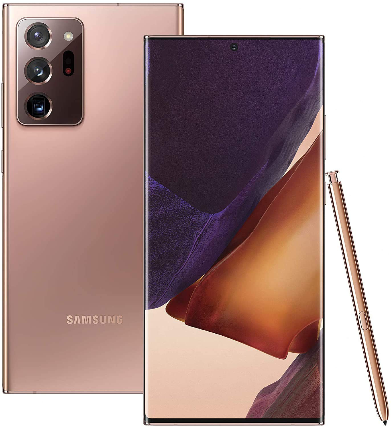 Samsung Galaxy Note20 Ultra N986B-DS 5G International Version No US Warranty 256GB 12GB RAM Mystic Bronze - GSM Unlocked