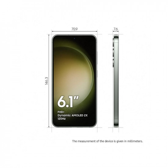 Samsung Galaxy S23 5G (Green, 8GB, 128GB Storage)