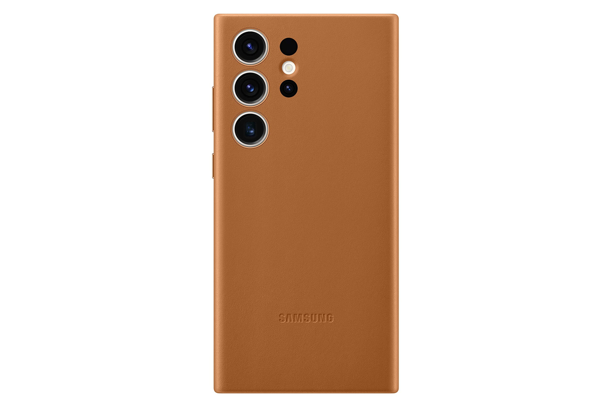 Samsung Galaxy S23 Ultra Leather Cover - Camel