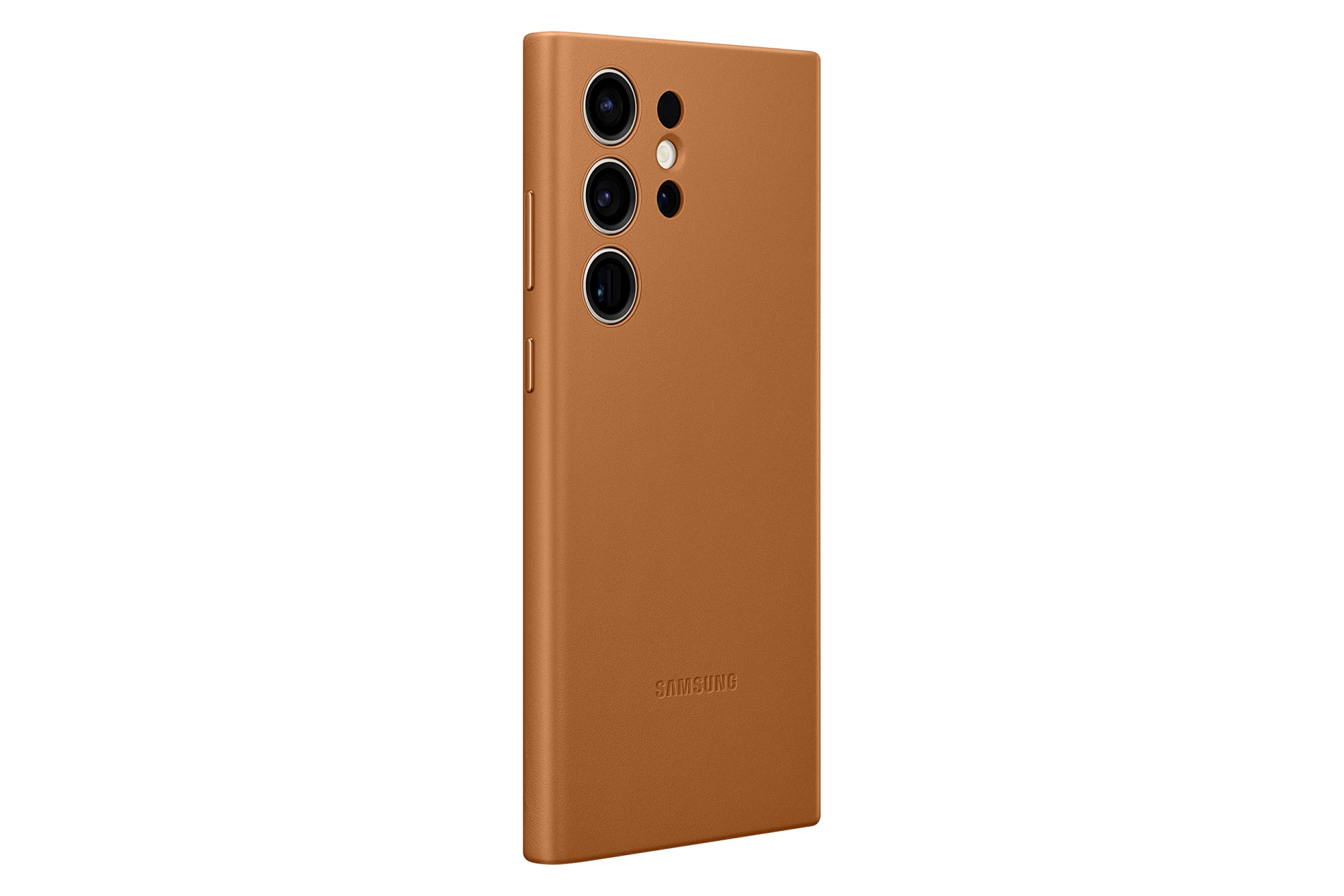 Samsung Galaxy S23 Ultra Leather Cover - Camel