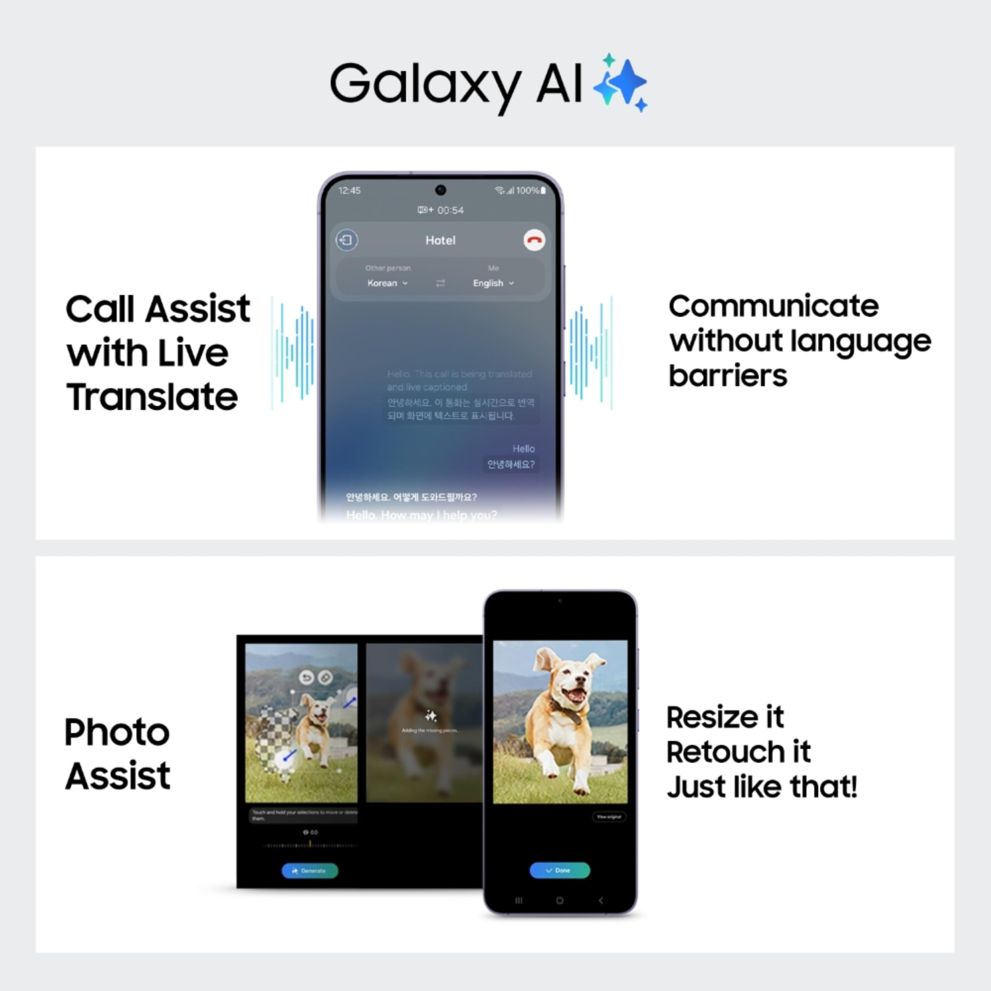 Samsung Galaxy S24 5G AI Smartphone Onyx Black 8GB 256GB Storage
