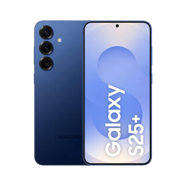Image of Samsung Galaxy S25+ 5G AI Smartphone (Navy, 12GB RAM, 256GB Storage), 50MP Camera with Galaxy AI