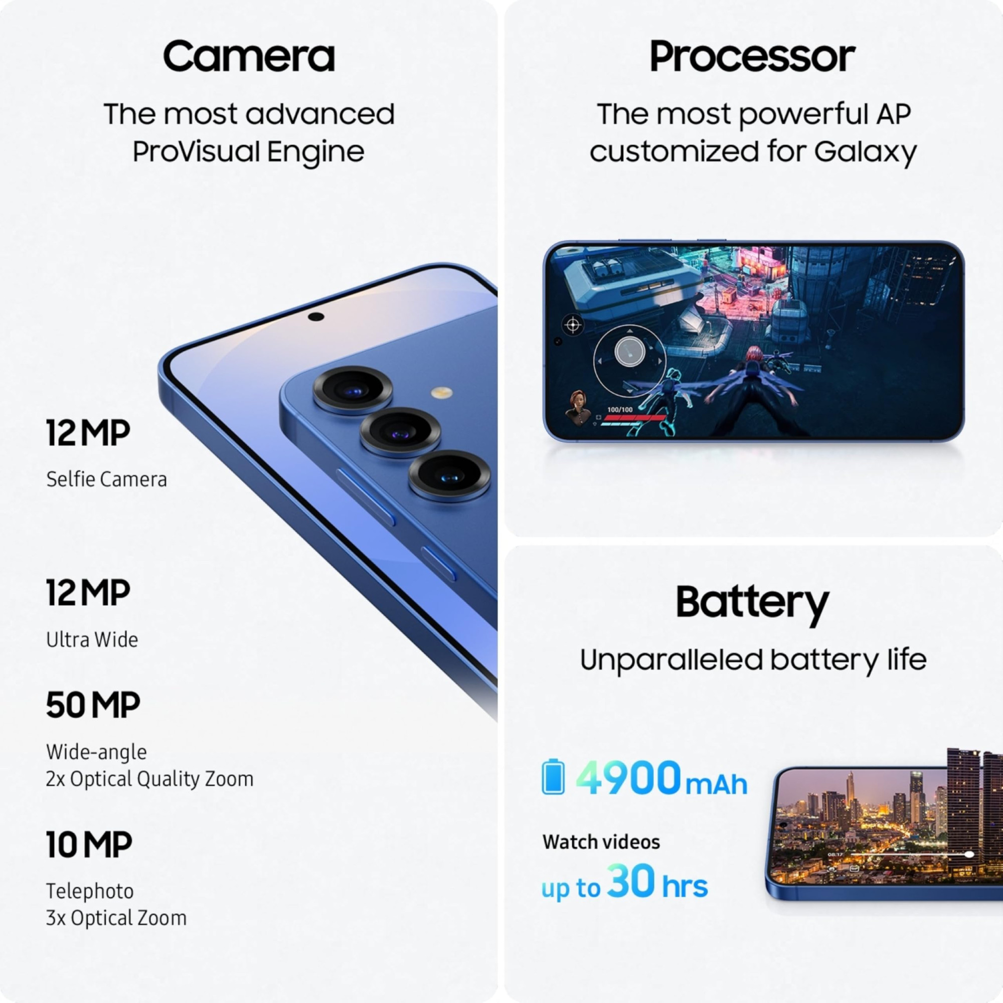 Samsung Galaxy S25 5G AI Smartphone Navy 12GB RAM 512GB Storage 50MP Camera with Galaxy AI