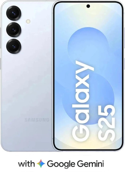 Image of Samsung Galaxy S25 5G (Icyblue, 12GB RAM, 256GB Storage)