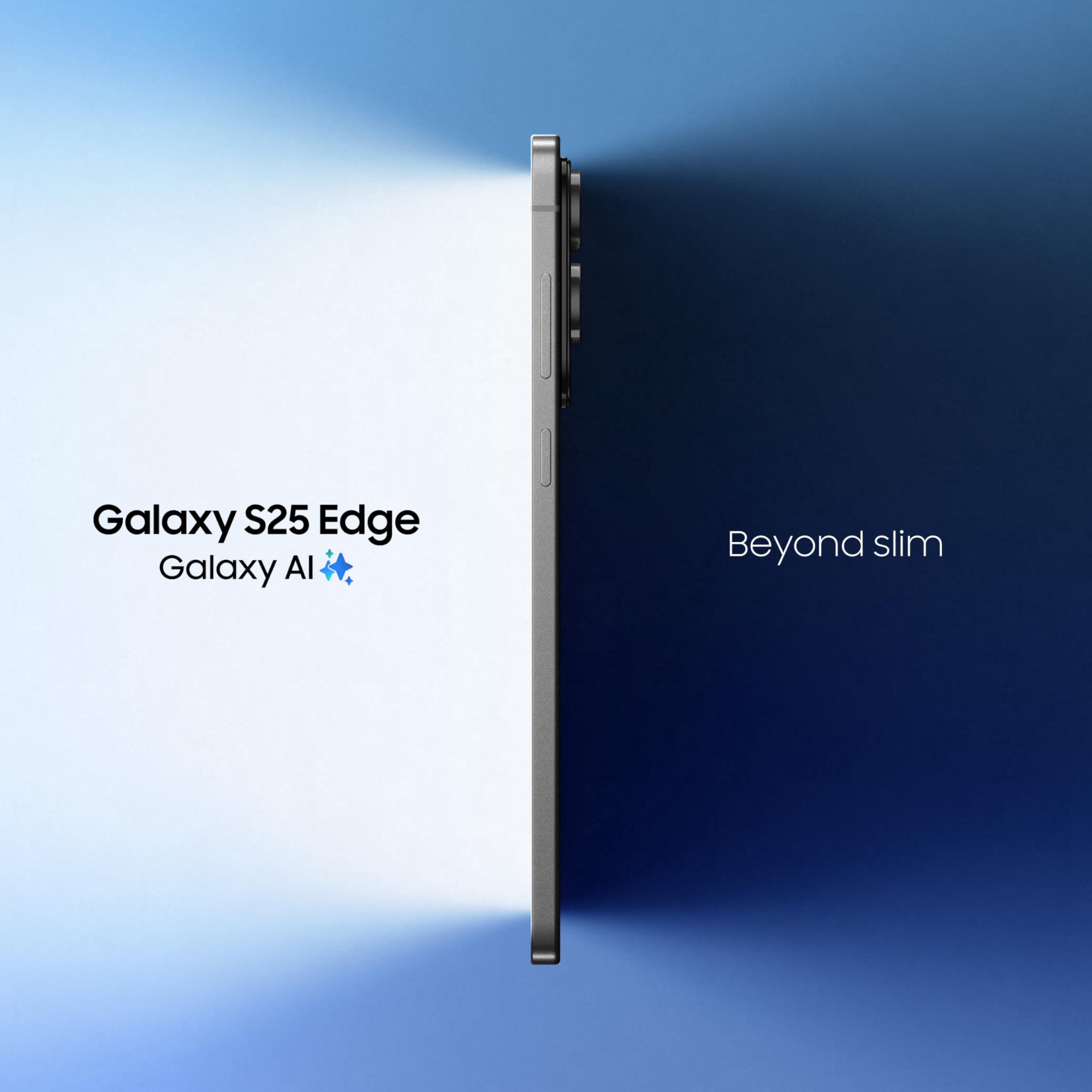 Samsung Galaxy S25 Edge 5G AI Smartphone Titanium JetBlack 12GB RAM 256GB Storage  Precision Built with Titanium  Ultra-Sleek and Premium with a 200 MP Camera  Snapdragon 8 Elite for Galaxy