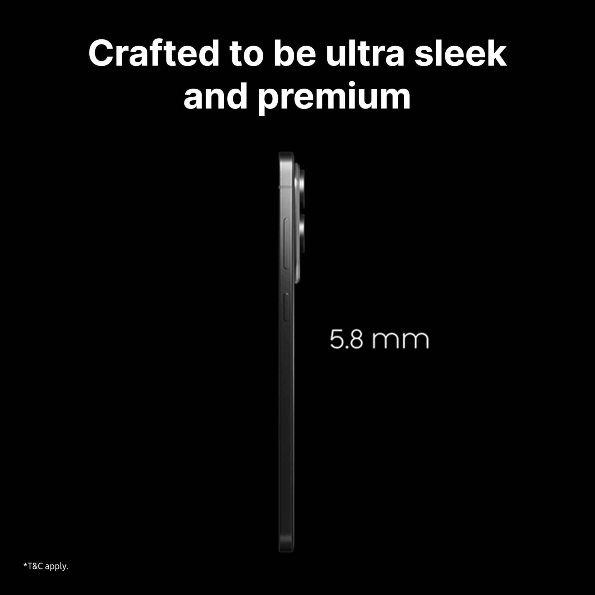 Samsung Galaxy S25 Edge 5G AI Smartphone Titanium JetBlack 12GB RAM 256GB Storage Precision Built with Titanium Ultra-Sleek and Premium with a 200 MP Camera Snapdragon 8 Elite for Galaxy