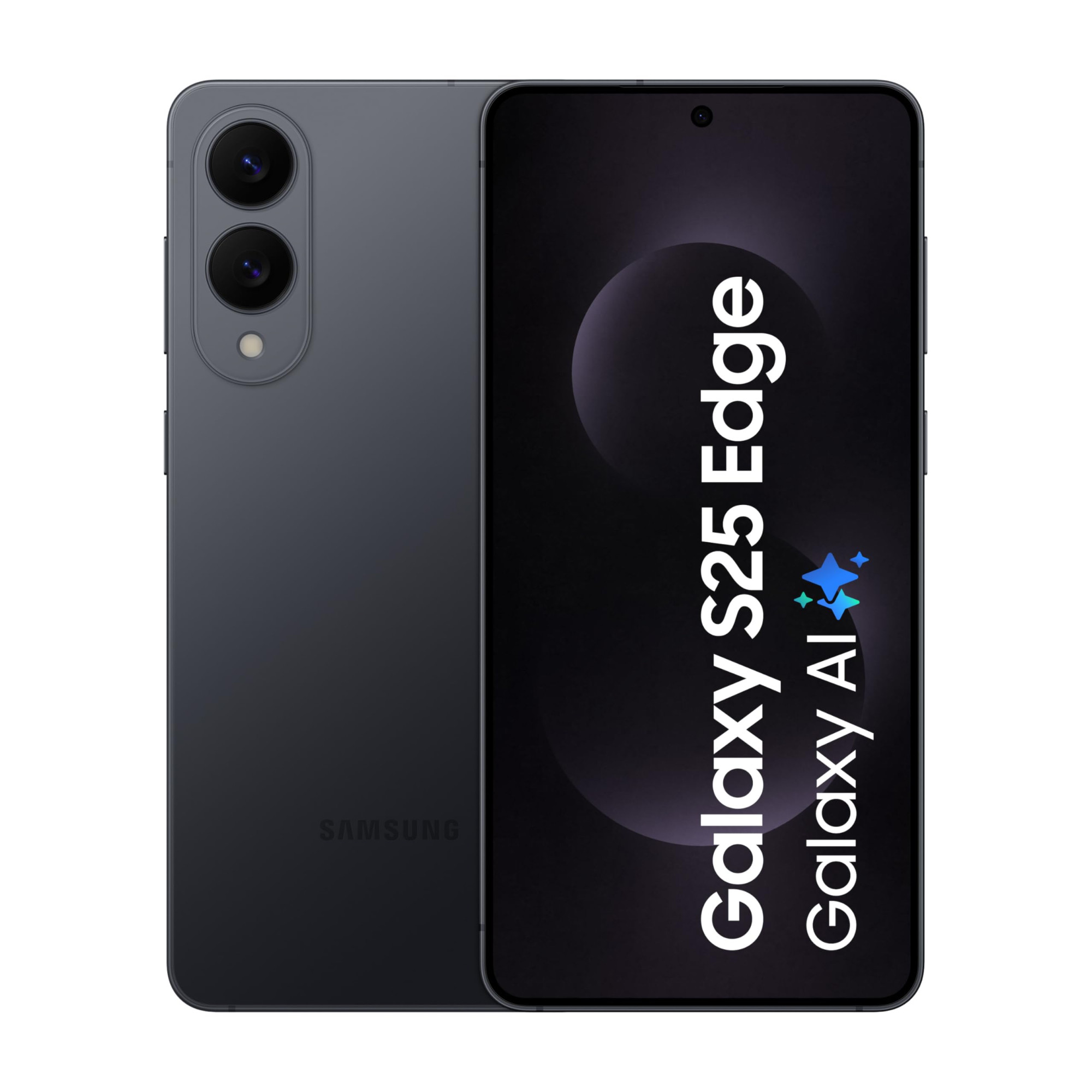 Samsung Galaxy S25 Edge 5G AI Smartphone Titanium JetBlack 12GB RAM 512GB Storage  Precision Built with Titanium  Ultra-Sleek and Premium with a 200 MP Camera  Snapdragon 8 Elite for Galaxy