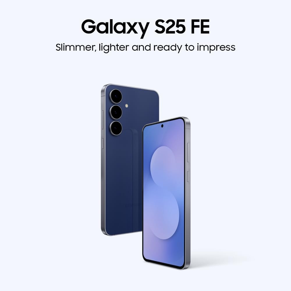 Samsung Galaxy S25 FE 5G Smartphone with Galaxy AI Navy 8GB RAM 512GB Storage