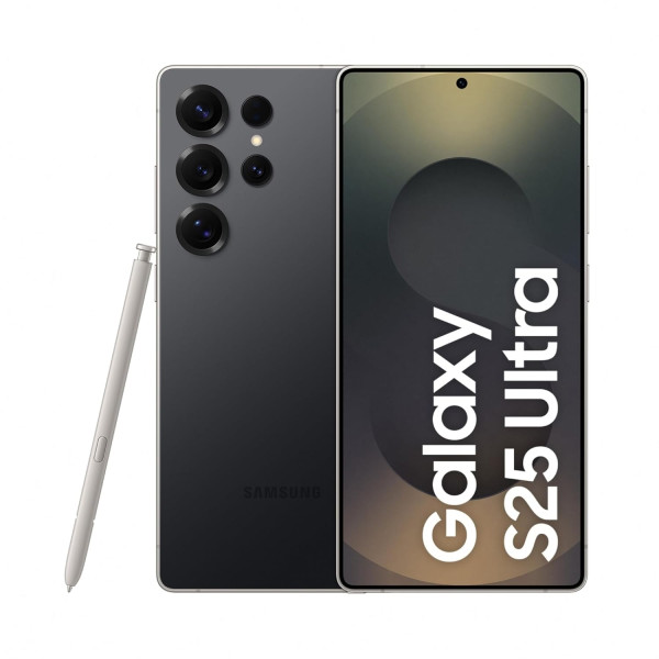 Image of Samsung Galaxy S25 Ultra 5G AI Smartphone (Titanium Black, 12GB RAM, 256GB Storage)