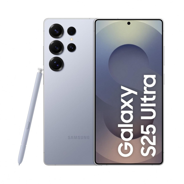 Image of Samsung Galaxy S25 Ultra 5G AI Smartphone (Titanium Silverblue, 12GB RAM, 512GB Storage)