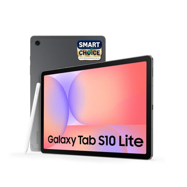 Image of Samsung Galaxy Tab S10 Lite with AI [Smartchoice], S Pen in-Box, 27.7 cm (10.9 Inch) Display, Object Eraser, 90Hz Refresh Rate, IP42 Rating, 6GB RAM, 128GB Storage, Wi-Fi Tablet, Gray