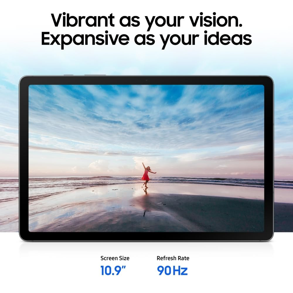 Samsung Galaxy Tab S10 Lite with AI Smartchoice S Pen in-Box 277 cm 109 Inch Display Object Eraser 90Hz Refresh Rate IP42 Rating 8GB RAM 256GB Storage Wi-Fi Tablet Gray