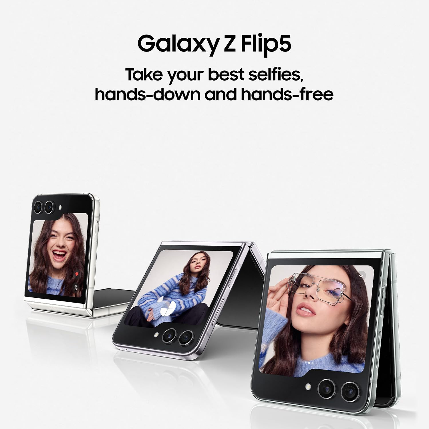 Samsung Galaxy Z Flip5 5G AI Smartphone Cream 8GB RAM 256GB Storage