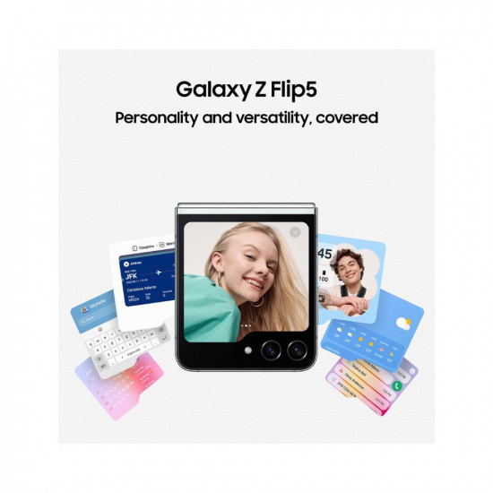 Samsung Galaxy Z Flip5 5G (Lavender, 8GB RAM, 512GB Storage)