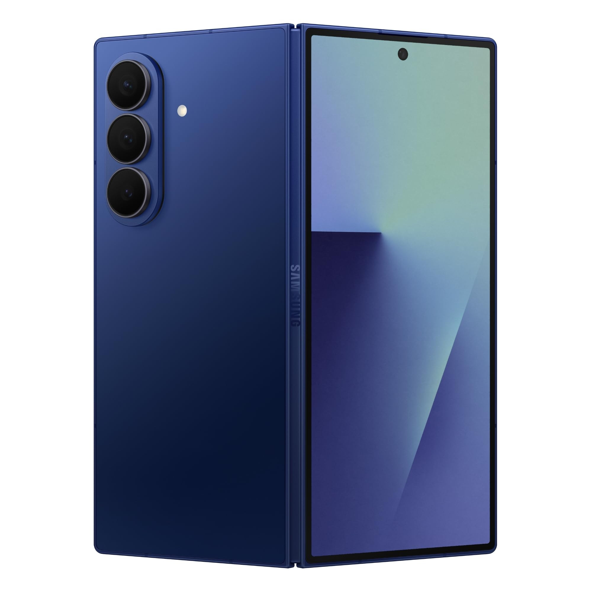 Samsung Galaxy Z Fold7 5G Smartphone with Galaxy AI Blue Shadow 12GB RAM 256GB Storage Ultra Sleek Design with 200MP Camera Powerful Snapdragon 8 Elite Google Gemini