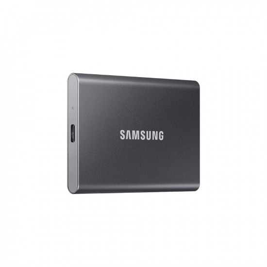 Samsung T7 2TB Up to 1,050MB/s USB 3.2 Gen 2 (10Gbps, Type-C) External Solid State Drive (Portable SSD) Grey(MU-PC2T0T)