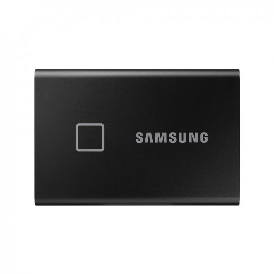 Samsung T7 Touch 1TB Up to 1,050MB/s USB 3.2 Gen 2 (10Gbps, Type-C) External Solid State Drive (Portable SSD) Black (MU-PC1T0K)