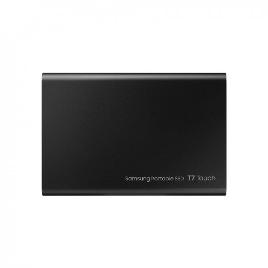 Samsung T7 Touch 1TB Up to 1,050MB/s USB 3.2 Gen 2 (10Gbps, Type-C) External Solid State Drive (Portable SSD) Black (MU-PC1T0K)