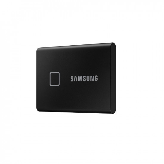 Samsung T7 Touch 2TB Up to 1,050MB/s USB 3.2 Gen 2 (10Gbps, Type-C) External Solid State Drive (Portable SSD) Black (MU-PC2T0K)