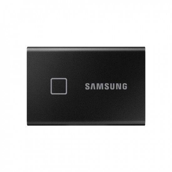 Samsung T7 Touch 2TB Up to 1,050MB/s USB 3.2 Gen 2 (10Gbps, Type-C) External Solid State Drive (Portable SSD) Black (MU-PC2T0K)