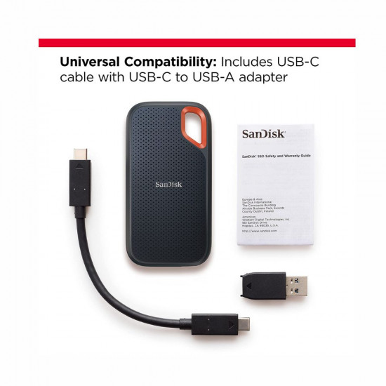 SanDisk 1TB Extreme Portable SSD 1050MB s R