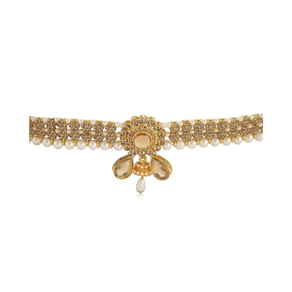 Sanjog Embellished Gold Plated Kamarband Belly Chains for Womenâ¦