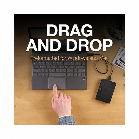 Seagate Expansion 2TB External HDD USB 3 0 for Windows and Mac with 3 yr Data Recovery Services