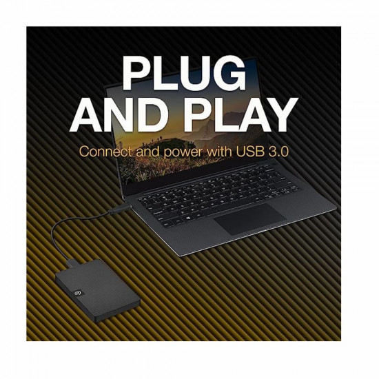Seagate Expansion 2TB External HDD USB 3 0 for Windows and Mac with 3 yr Data Recovery Services