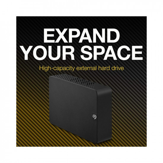 Seagate Expansion 4TB Desktop External HDD - USB 3.0 for Windows and Mac with 3 yr Data Recovery Services, Portable Hard Drive (STKP4000400)