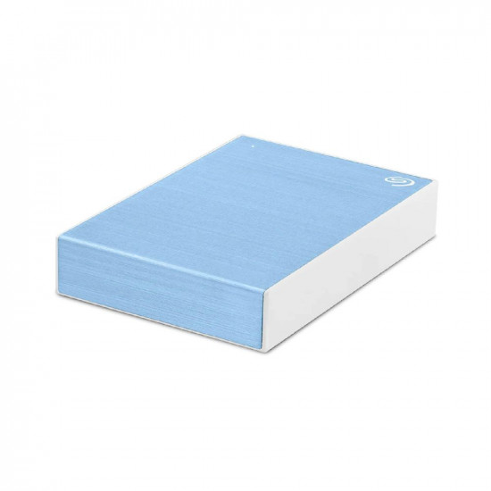 Seagate One Touch 2TB External HDD with Password Protection ΓÇô Light Blue