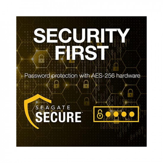 Seagate One Touch 5TB External HDD with Password Protection Black, for Windows and Mac, with 3 yr Data Recovery Services, and 4 Months Adobe CC Photography (STKZ5000400)
