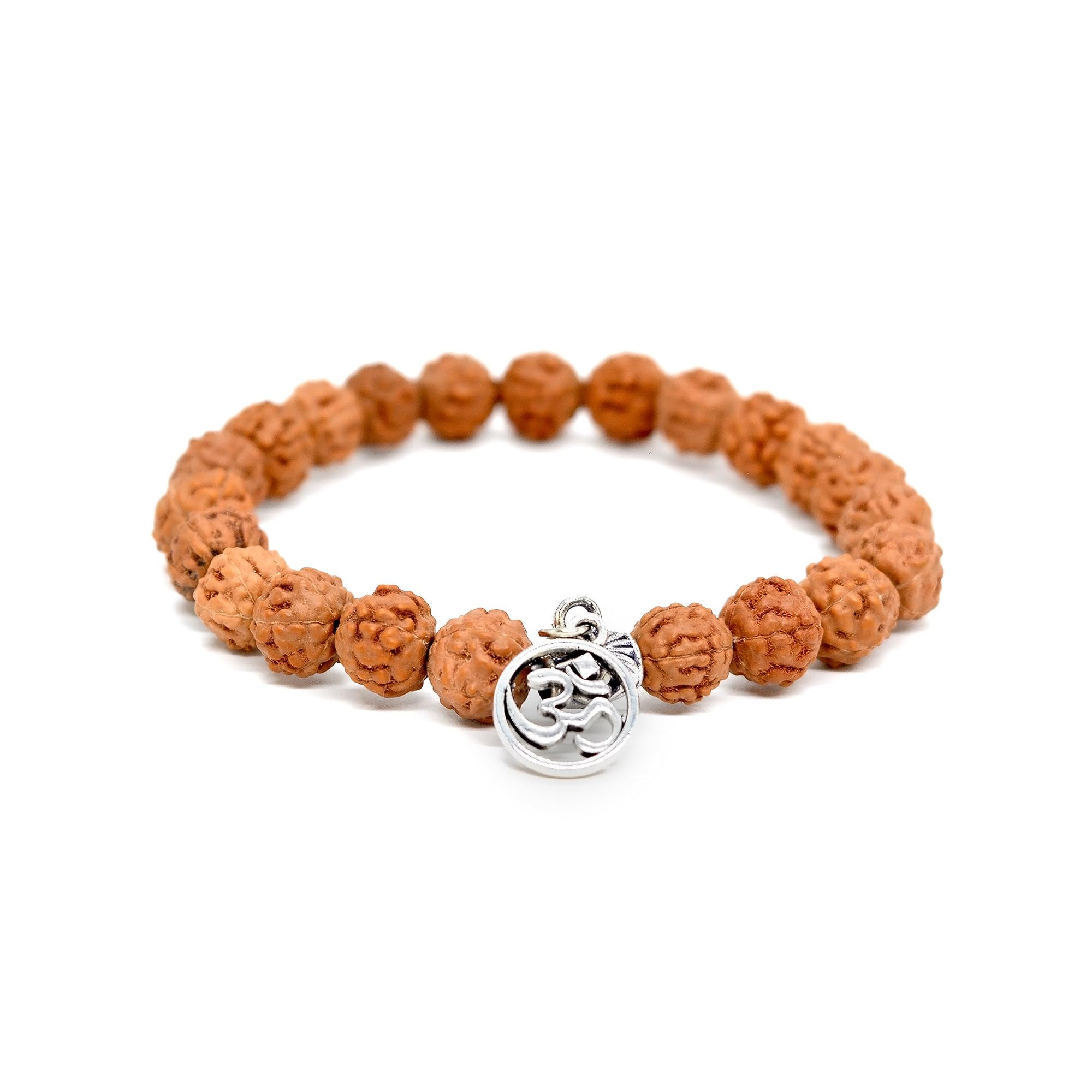 Rudraksha bracelet sales with om