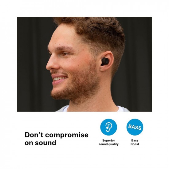 Sennheiser New ANC CX Plus SE True Wireless in Ear Earbuds Special Edition, Bluetooth Headphone with Mic for Music & Calls, Customizable Touch Controls and 24-Hour Battery Life, Matte Black