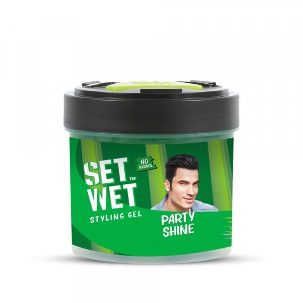Set Wet Styling Hair Gel for Men - Party Shine, 250gm