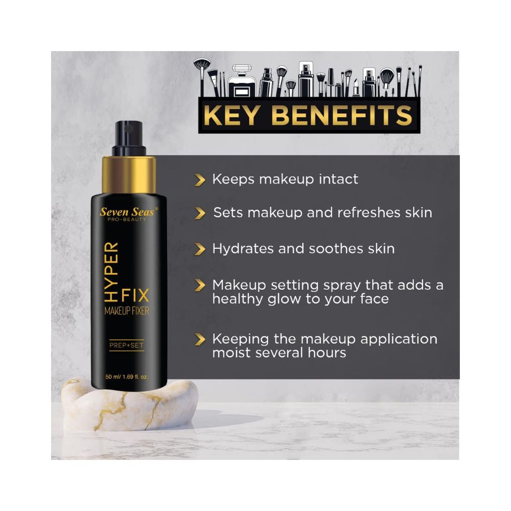 Seven Seas Hyper Fix Makeup Fixer Prep+Set After Makeup