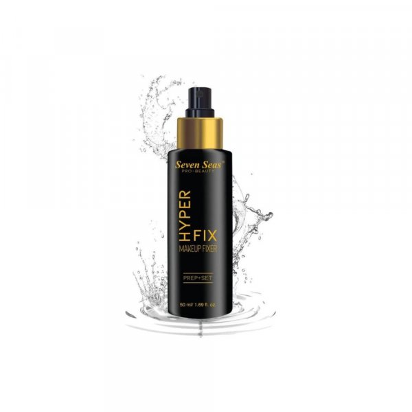 Seven Seas Mist &amp; Fix Makeup Fixer Prime + Correct + Set 12Hrs (Sparkle) Not For Daily Use