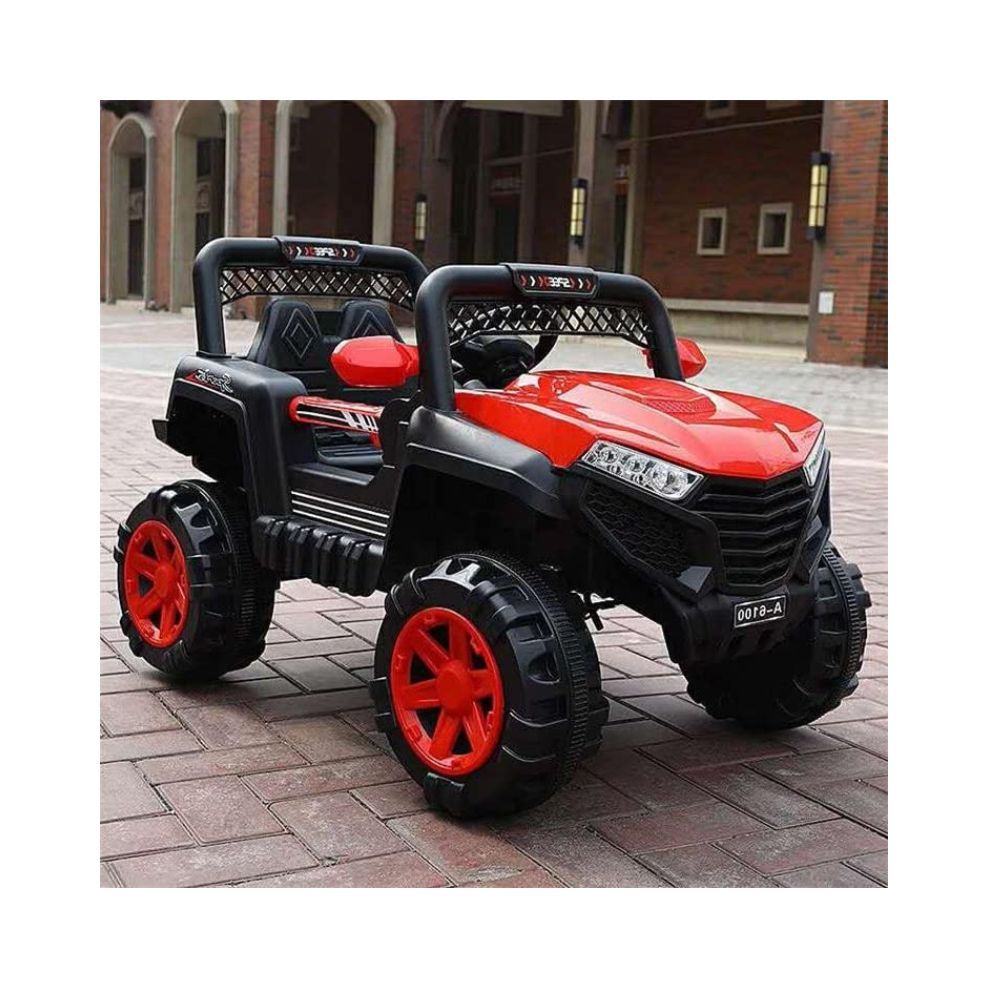 SHAKYA WORLD Hawk Battery Car Jeep for 1 to 7 Years Kids/Children with Mobile Application Control