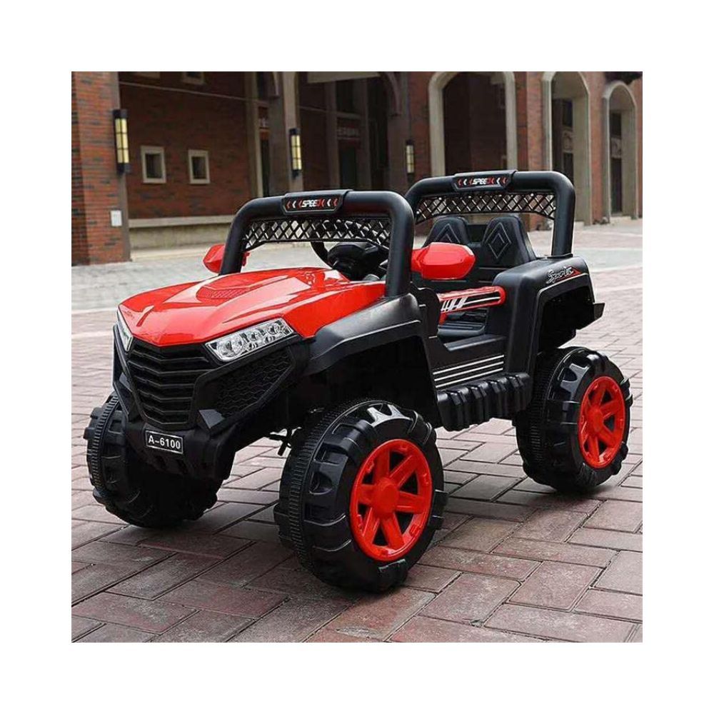SHAKYA WORLD Hawk Battery Car Jeep for 1 to 7 Years Kids/Children with Mobile Application Control
