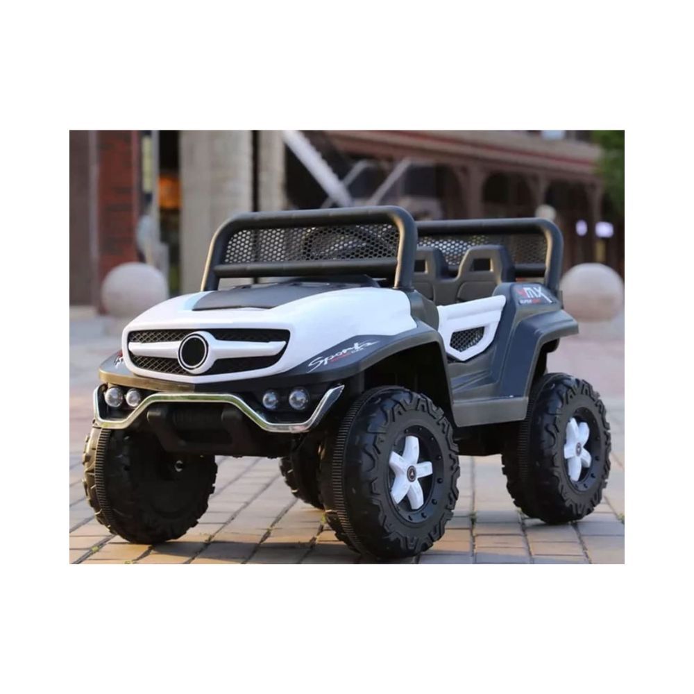Shakya World Super 4MX Sports Car for Kids, 1-4 Years, White
