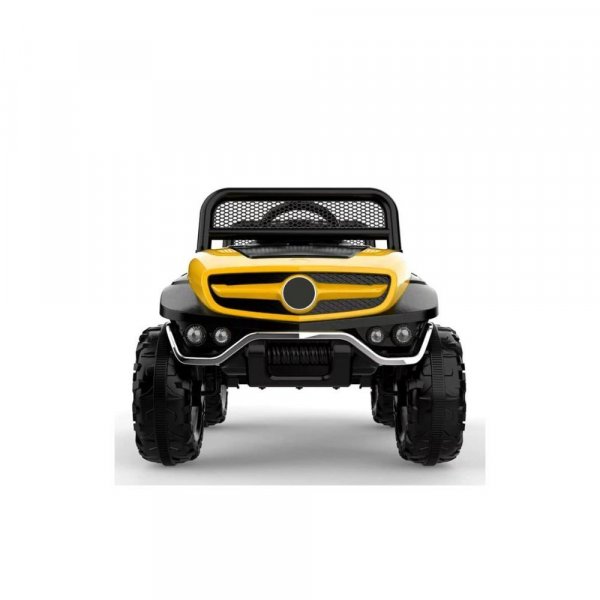 SHAKYA WORLD Super 4MX Sports Car for Kids, 1-4 Years, Yellow