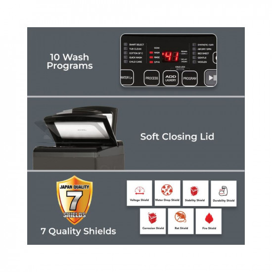 SHARP 9 Kg 5 Star Fully Automatic Top Load Washing Machine