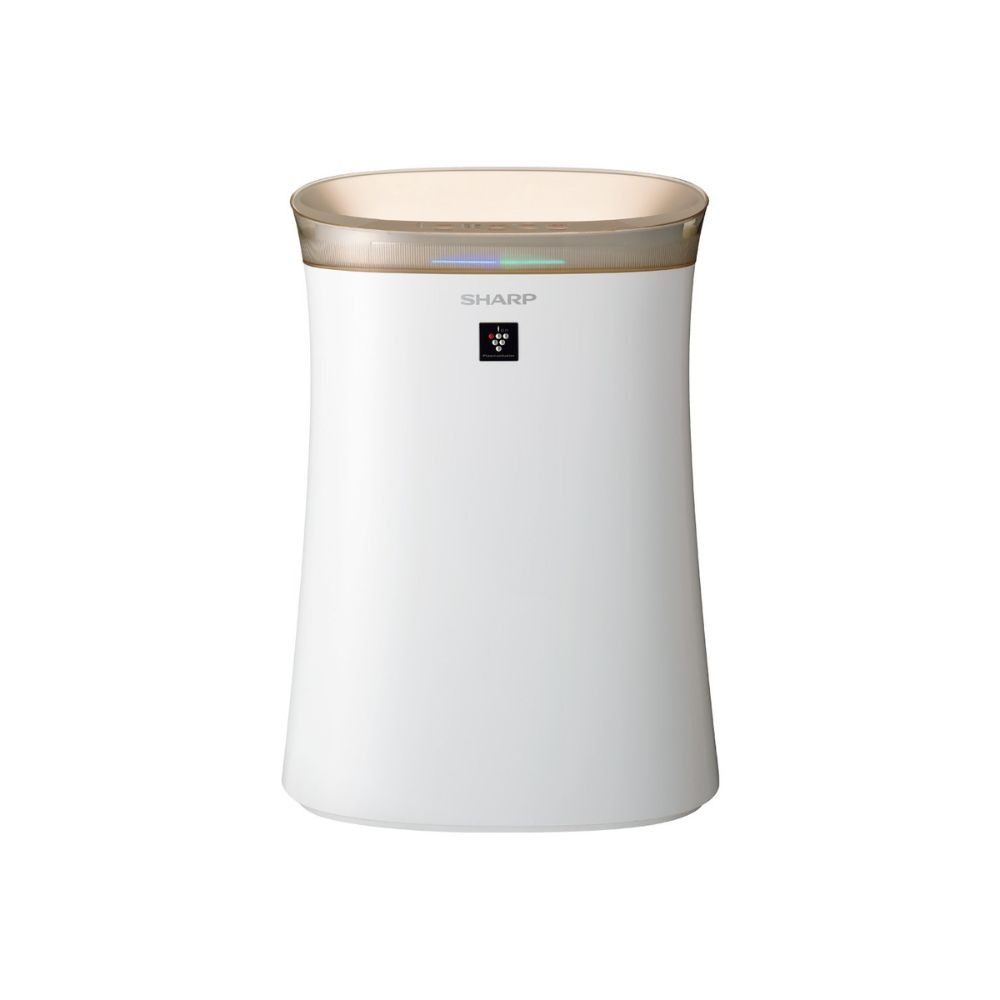 Sharp Air Purifier for Homes  Offices  Dual Purification - ACTIVE Plasmacluster Technology  PASSIVE FILTERS True HEPACarbonPre-Filter  Captures 9997 of Impurities  ModelFP-G50E-W  White