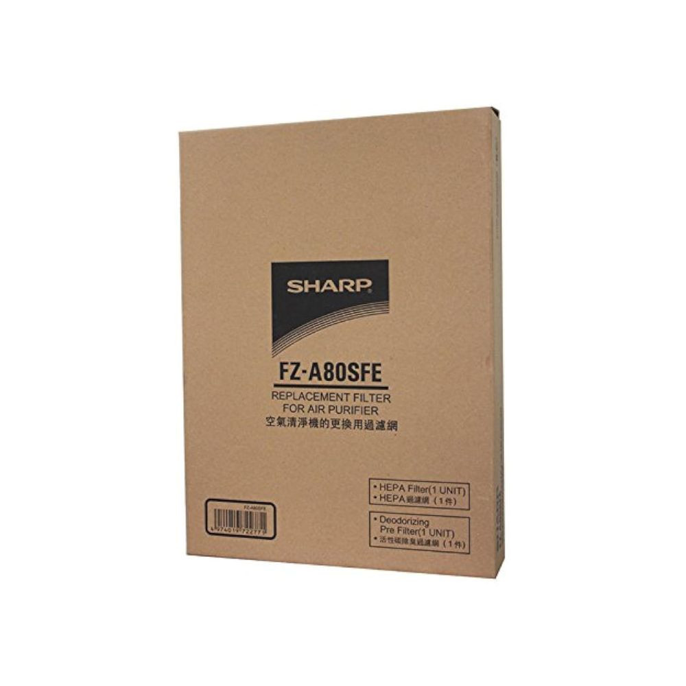 Sharp FU-A80E-W Replacement Filter Set for Air Purifier White