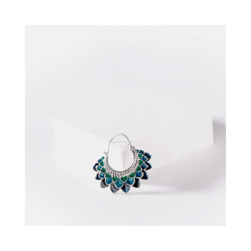 Shaya by CaratLane Oxidised Owning My Perfectionist Tendencies Nose Ring in 925 sterling silver