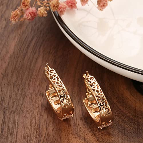 Twisted Fancy CZ Designer Bali Earrings Latest In Imitation Jewellery  Online ER24446